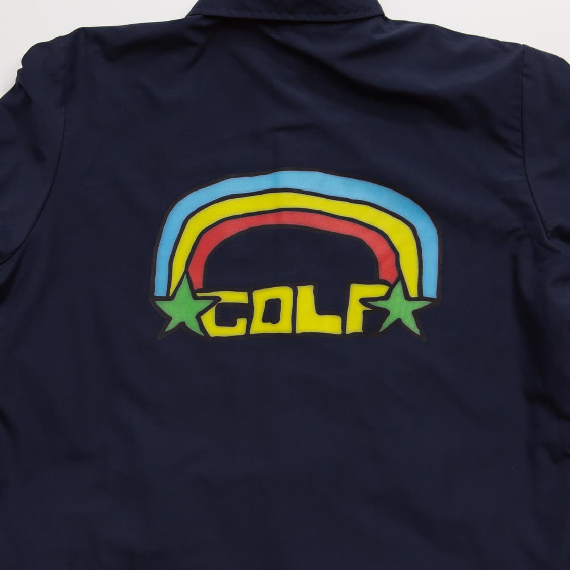 15FW 골프왕 레인보우 코치자켓 네이비 상품이미지2