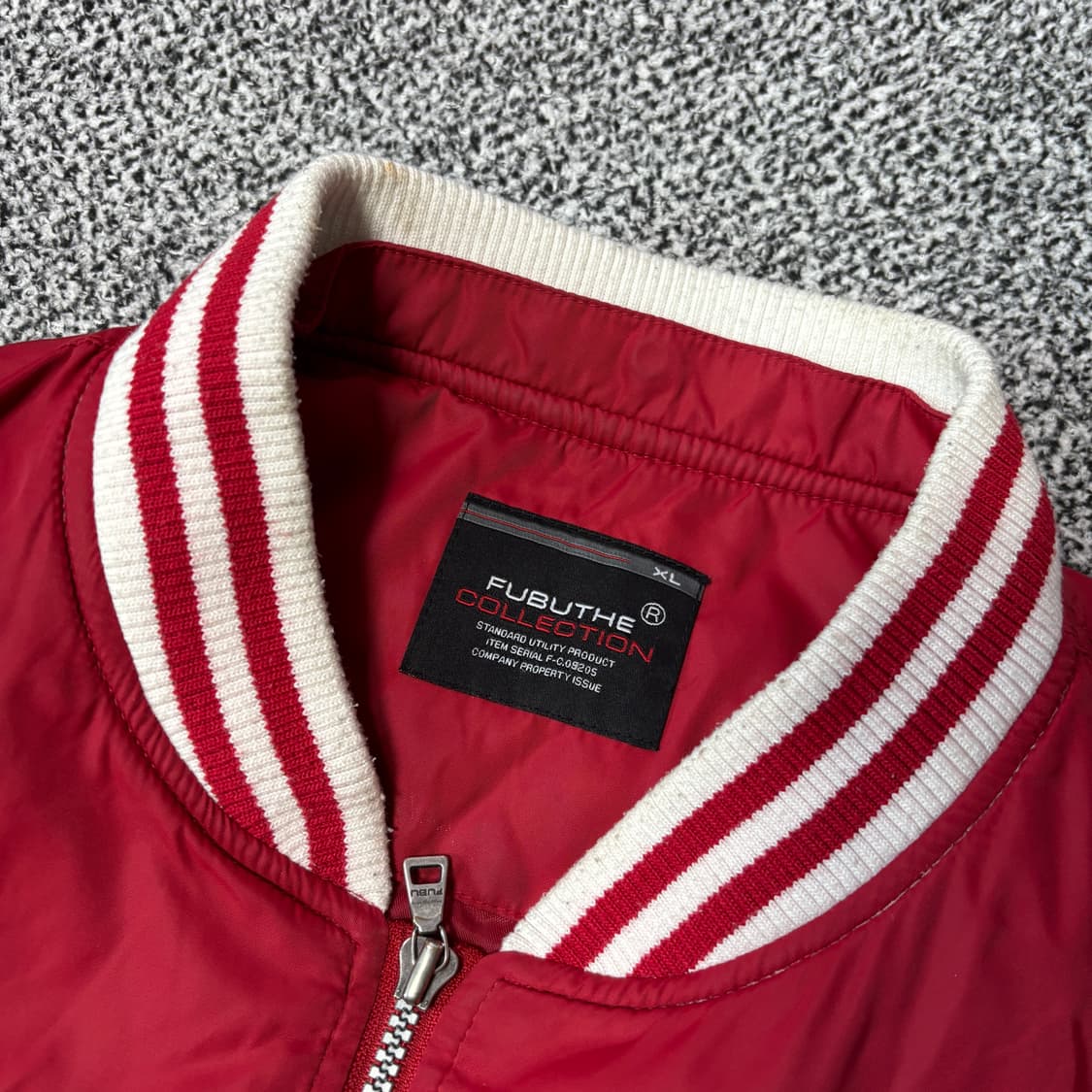 FUBU 후부 올드스쿨 빅로고 바시티 자켓 (XL) 상품이미지4
