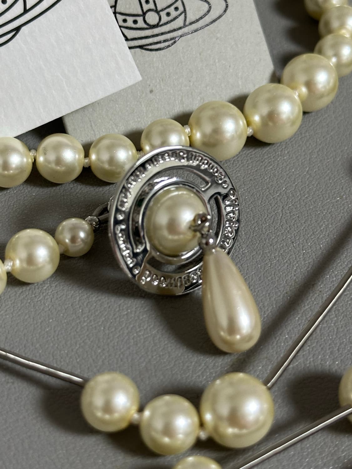 🤍비비안웨스트우드 브로큰 펄 목걸이🤍 상품이미지3