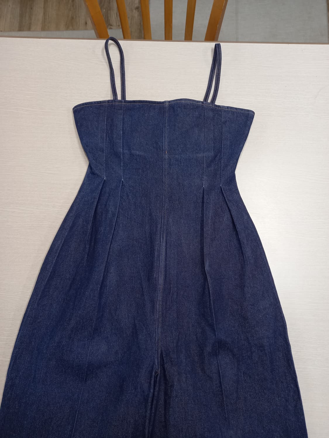 28(S) 새상품 TOPDRESSING 멜빵 플레어데님 28-899 상품이미지3