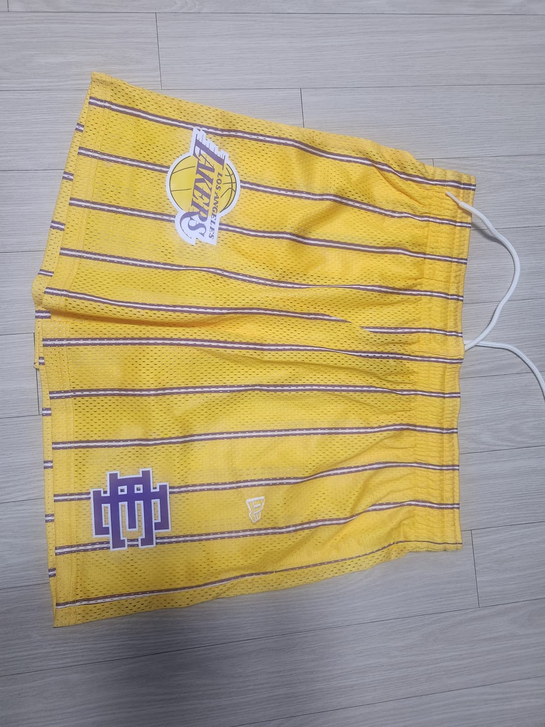뉴에라 x nba x 에릭 엠마누엘 레이커스 쇼츠(반바지) 상품이미지1