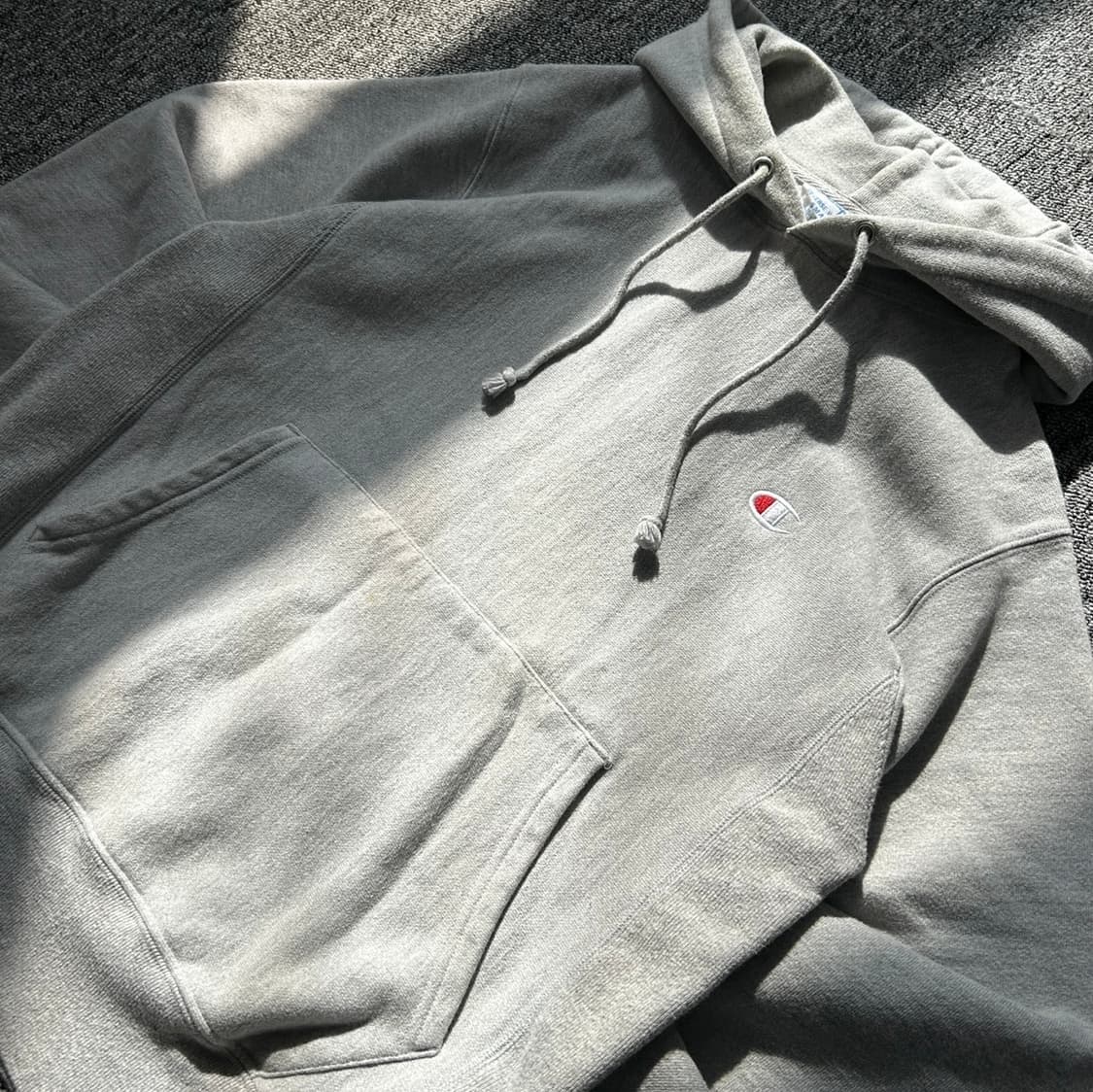 챔피온 리버스위브 기모 후드티 상품이미지3