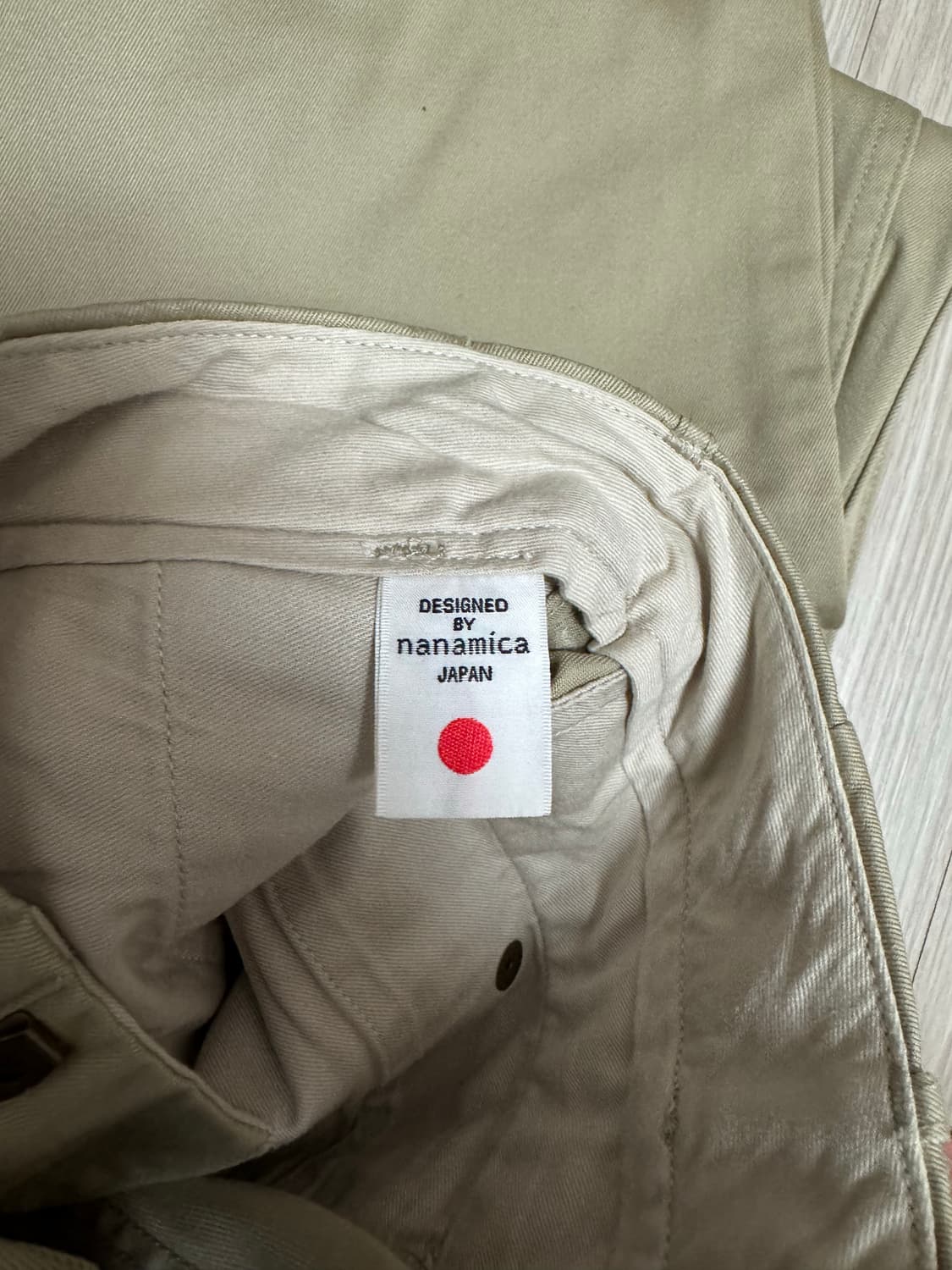 나나미카 와이드 치노 카키 32 상품이미지2