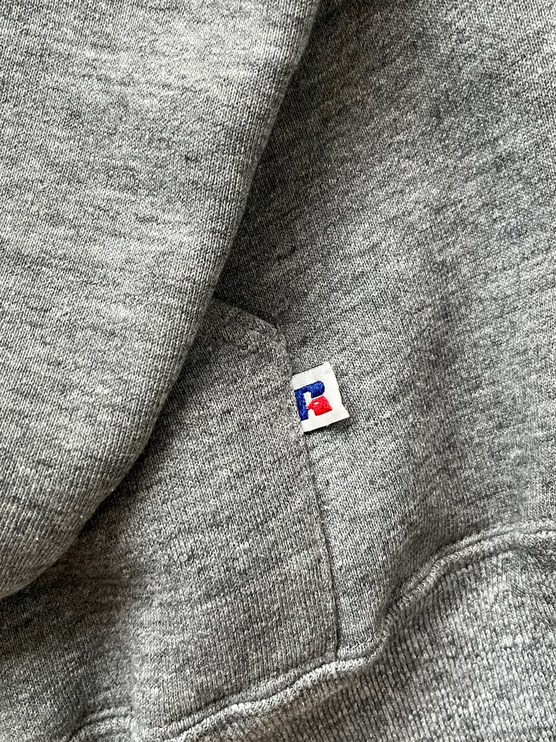 80s 90s usa 러셀 스웻 후드 그레이 m 상품이미지3