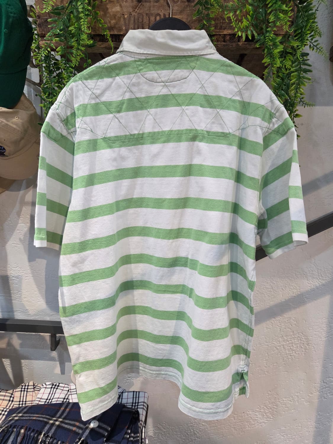 Polo 폴로 애플민트 스트라이프 럭비티 상품이미지4