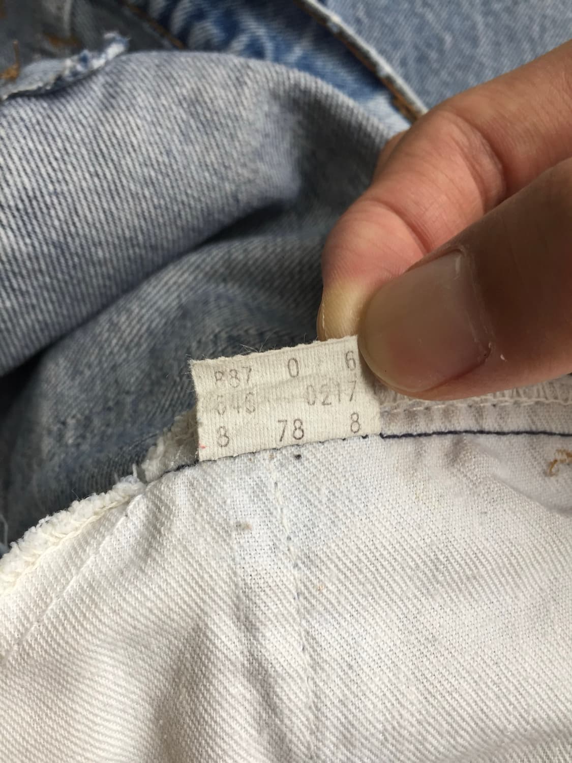 70‘s levis 리바이스 646 벨바텀 부츠컷 데님 상품이미지10