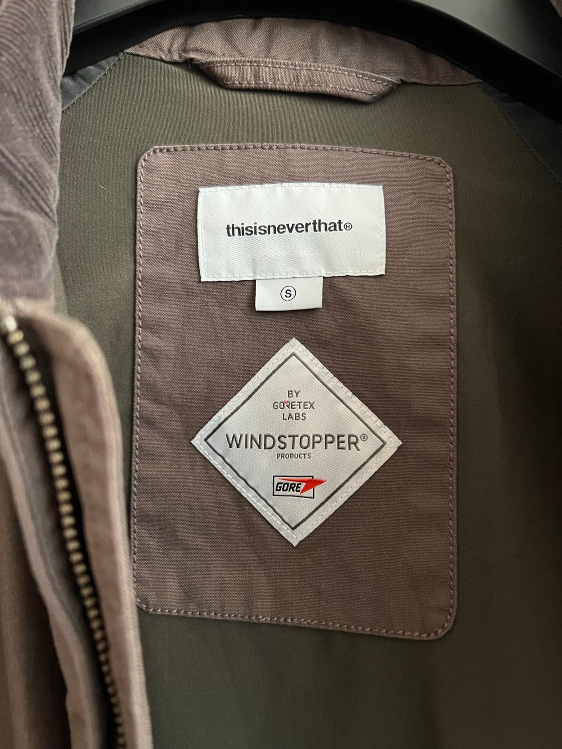 디스이즈네버댓 고어텍스자켓 S 상품이미지8