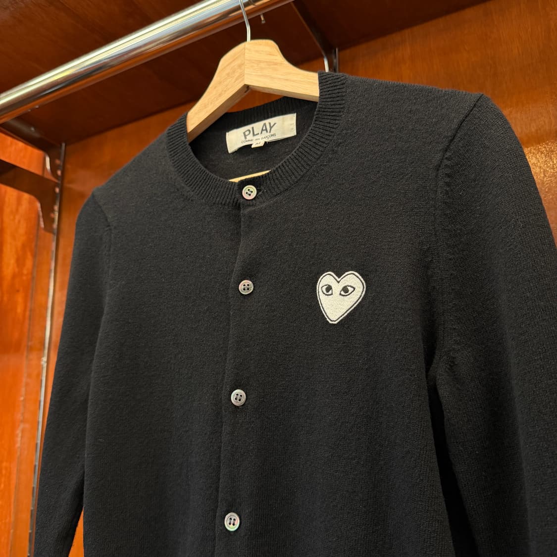 꼼데가르송 플레이 하트 와펜 가디건 [ 55 ] 상품이미지3