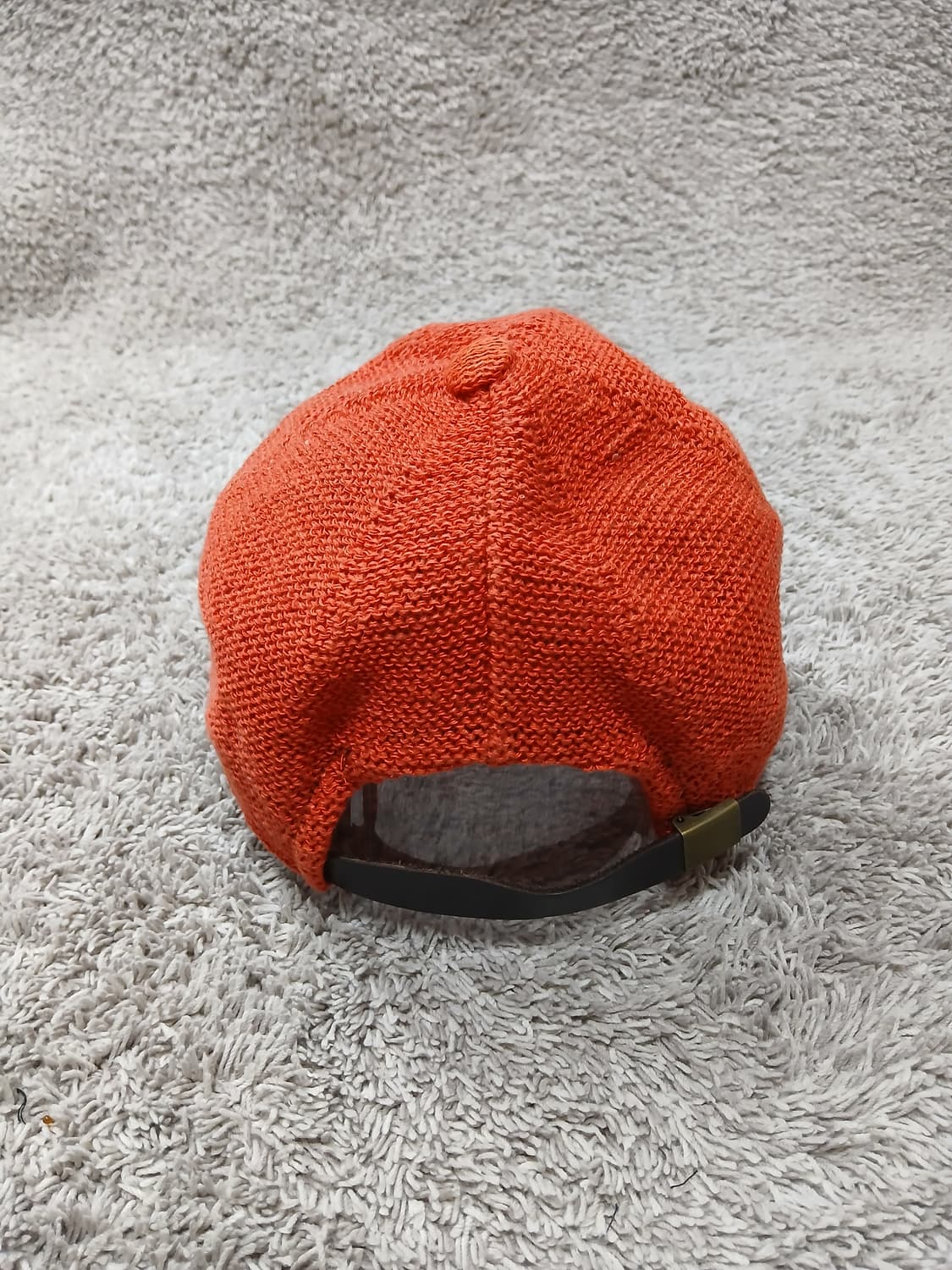 오렌지색 C로고 니트 볼캡 상품이미지3
