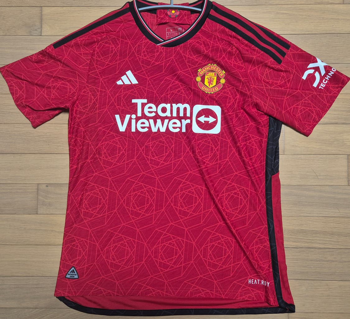 23-24 맨체스터유나이티드 홈 유니폼 어센틱 L 상품이미지1