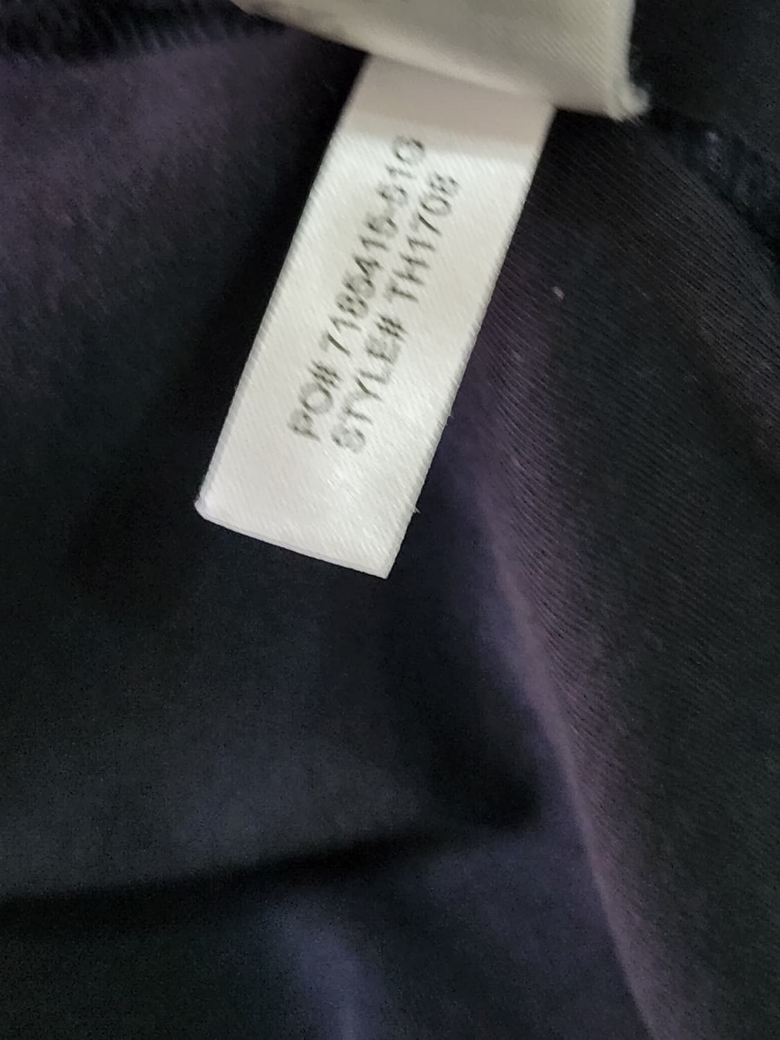 [M] 라코스테 네이비 남녀공용 반팔 티셔츠 상품이미지6