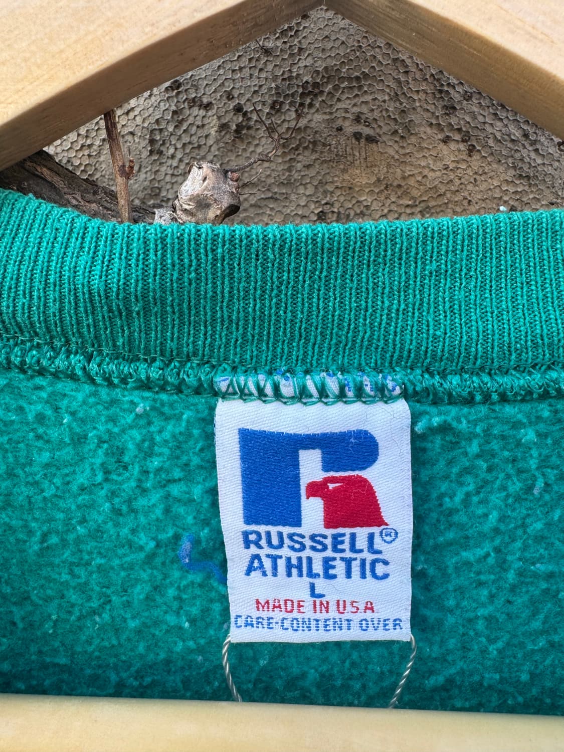 90s 러셀 애슬레틱 빈티지 플레인 무지 배기 스웻 셔츠 맨투맨 상품이미지6