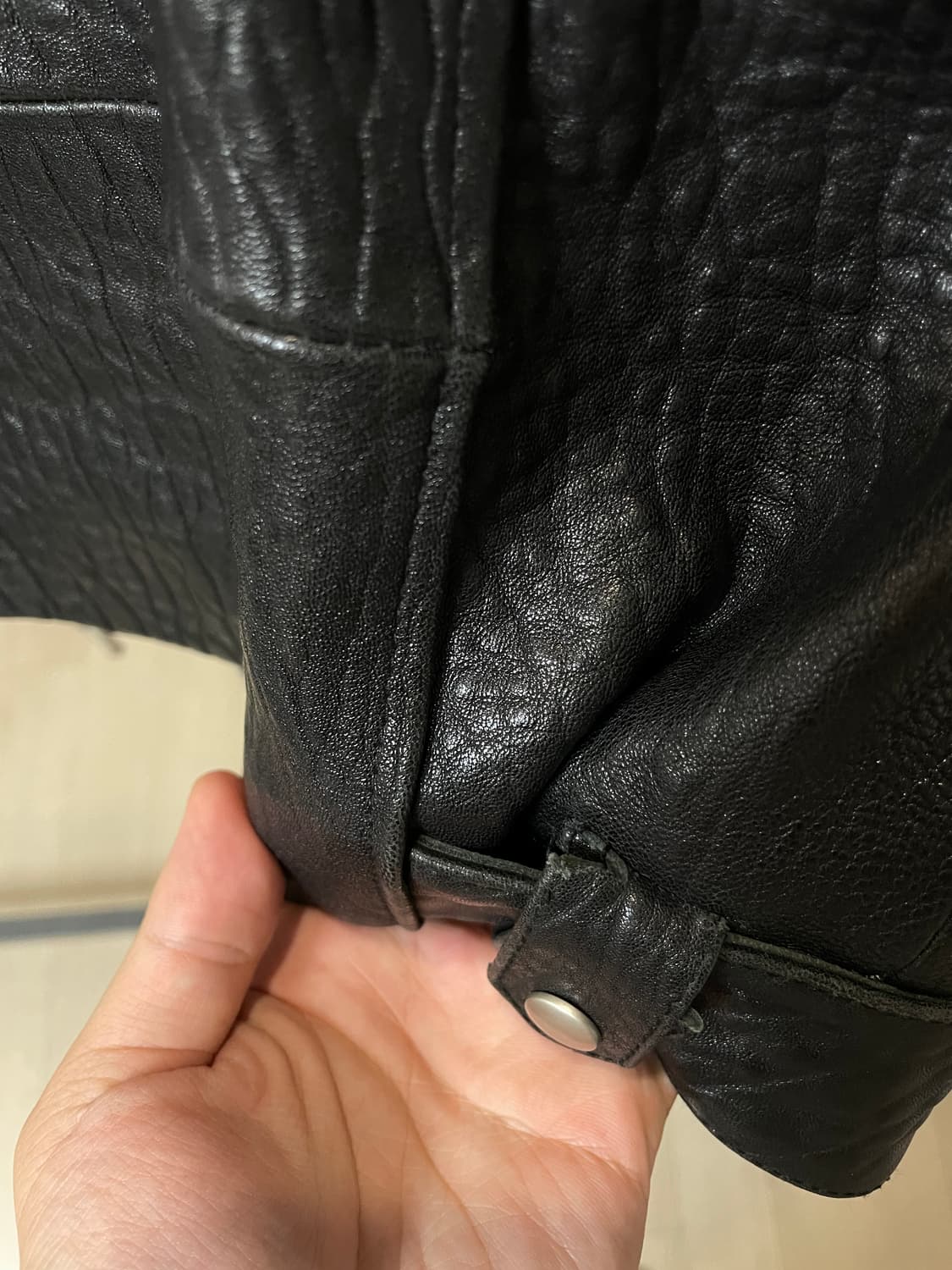 양가죽 라이더 레더 자켓 상품이미지10