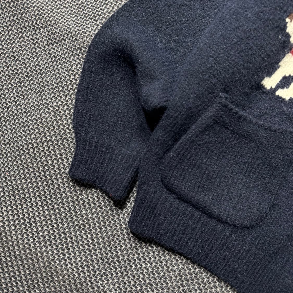 (새상품) 코위찬 니트 집업 상품이미지4