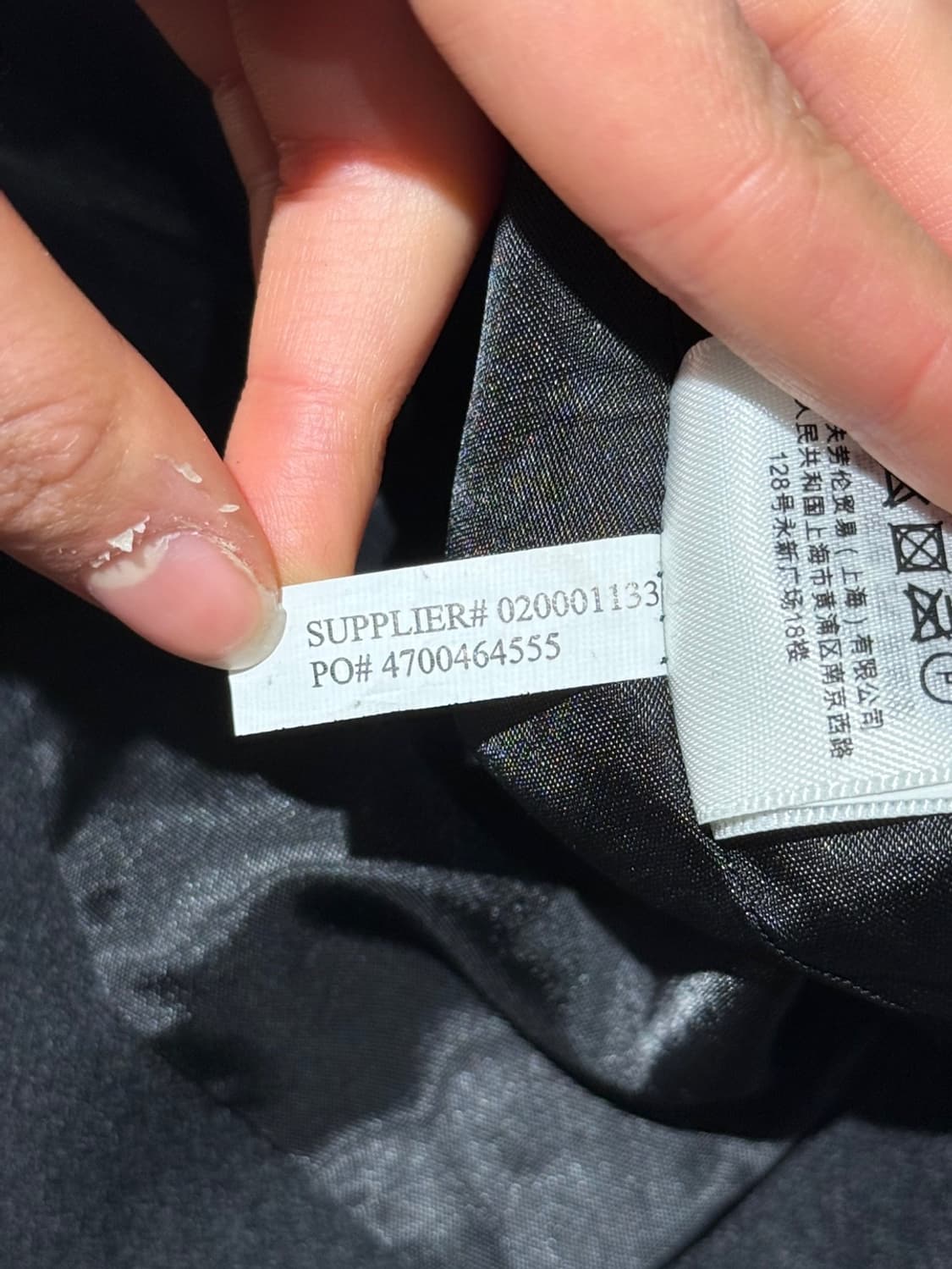 데님 앤 서플라이 블랙 나폴레옹 금장 롱 코트 상품이미지10