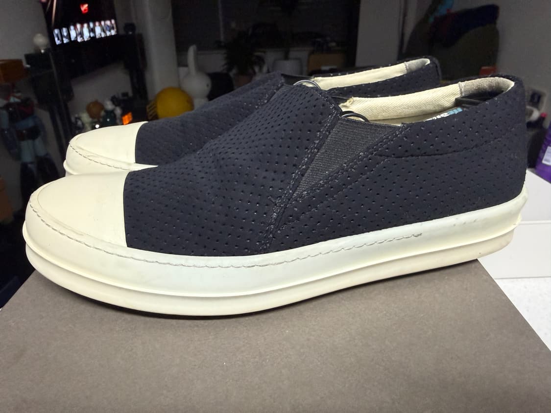 릭오웬스 다크쉐도우 라몬즈 로우 슬립온(펀칭) 상품이미지3