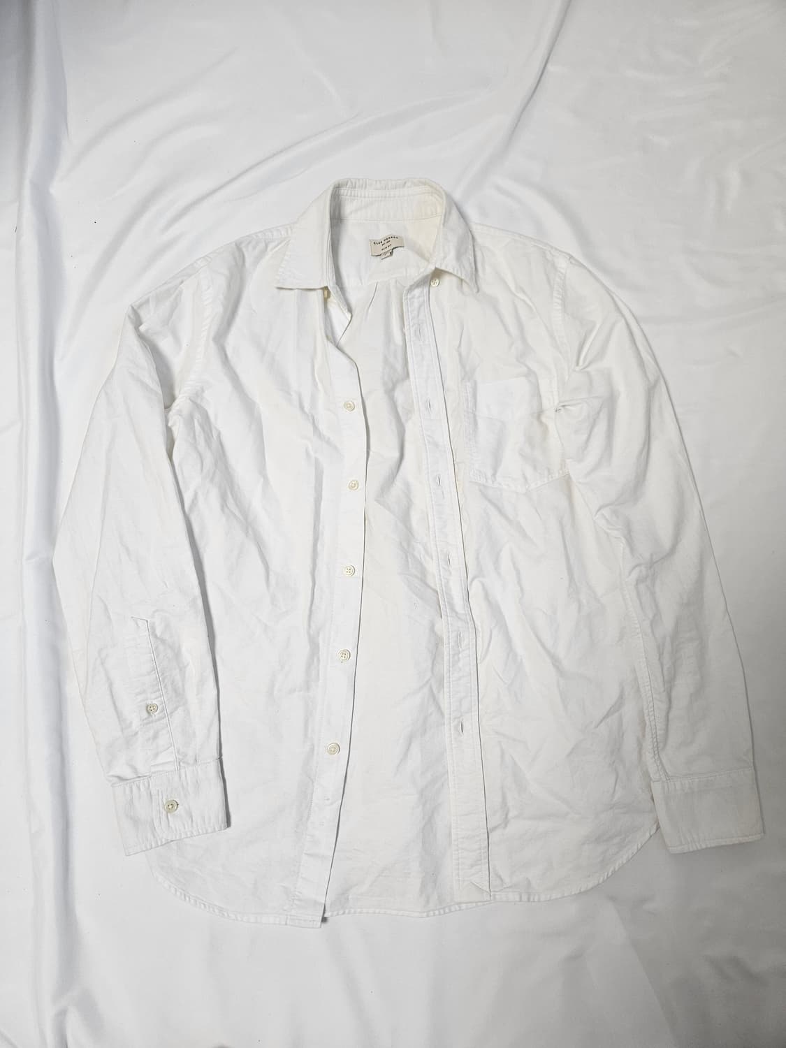 클럽모나코 클래식 코튼 셔츠 화이트 면 USA S 상품이미지1