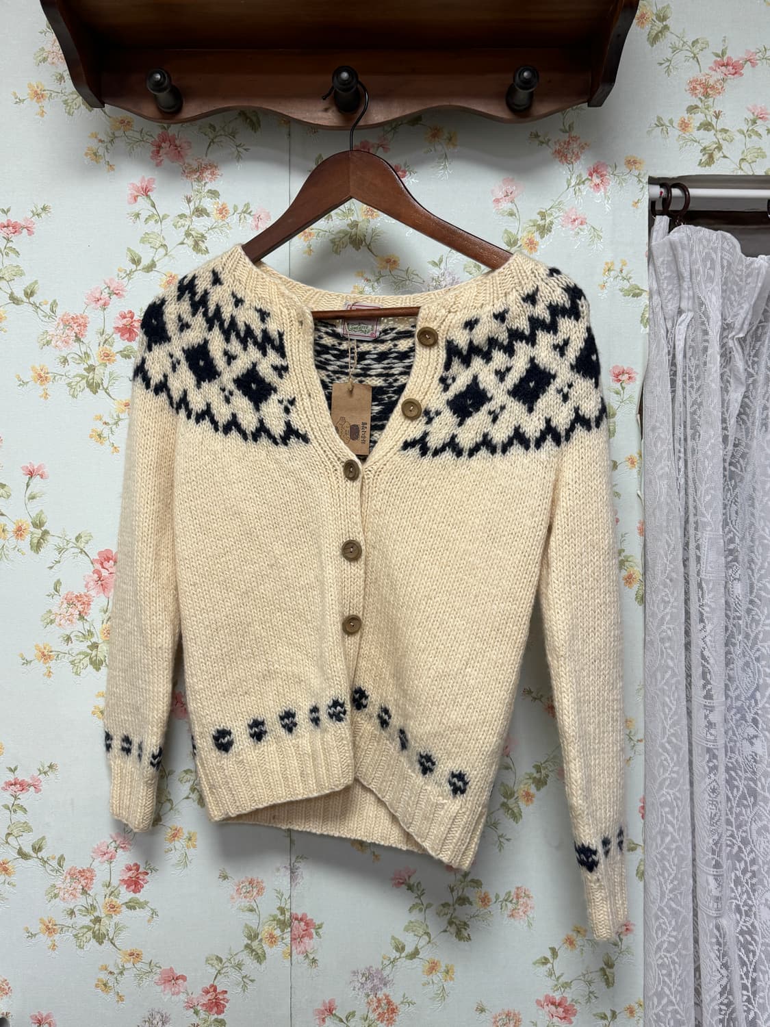 노르딕 니트 가디건 상품이미지1