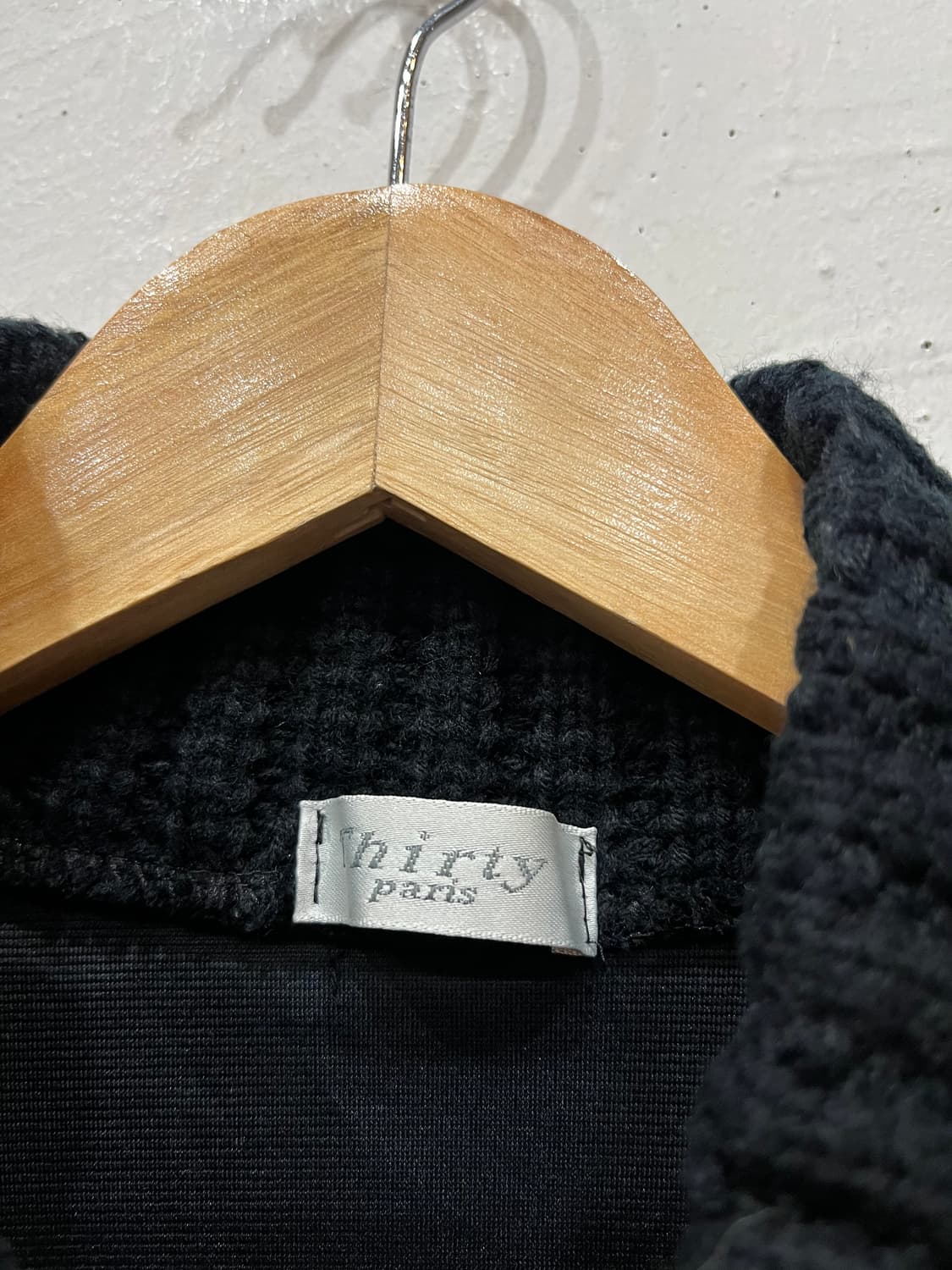 THIRTY PARIS 스웨이드 니트집업 우먼즈 상품이미지6