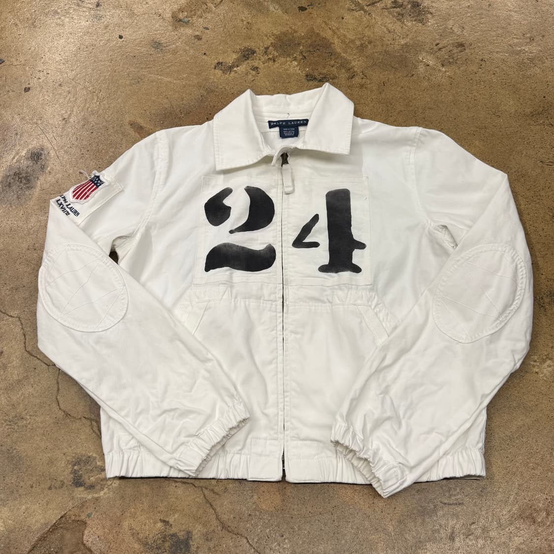 폴로 랄프로렌 화이트 카라 셔츠 st 집업 자켓  상품이미지2
