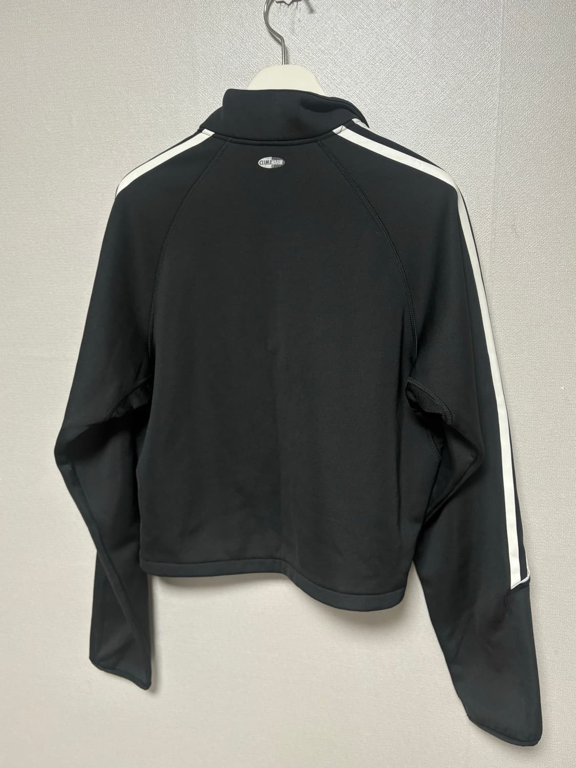 아디다스 크롭 반집업 (기모버전) 러닝집업 러닝 상품이미지5