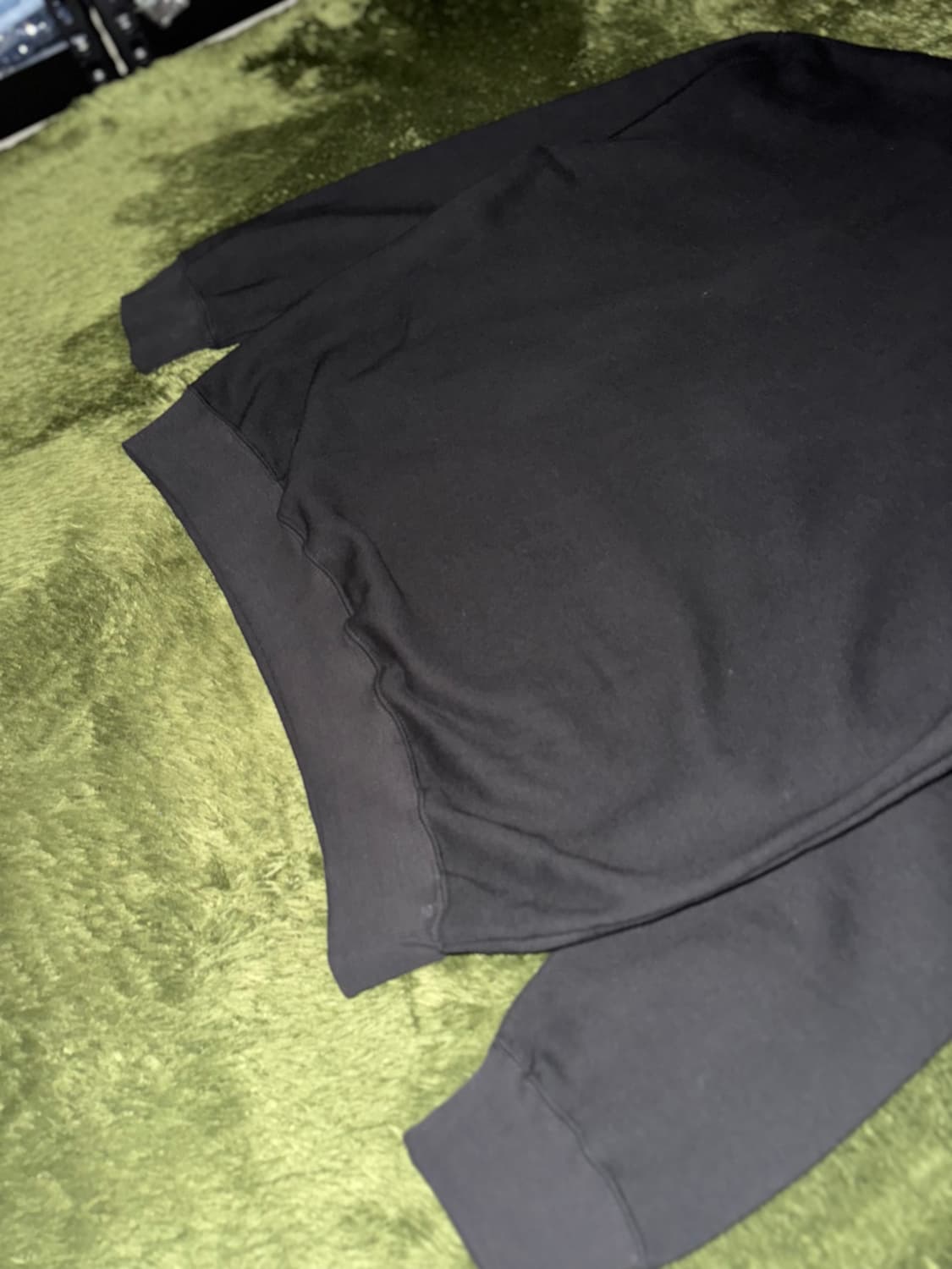 [L] 더뮤지엄비지터 컷아웃 지퍼 후디 후드티 블랙 상품이미지9