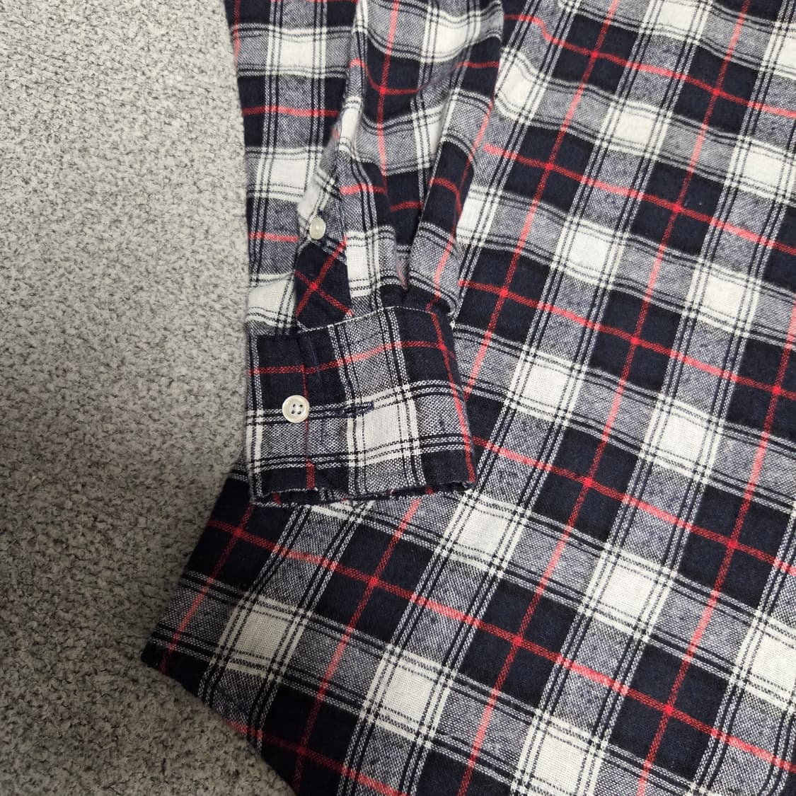 Activa 브리티시 플란넬 체크셔츠 L(100) 상품이미지4