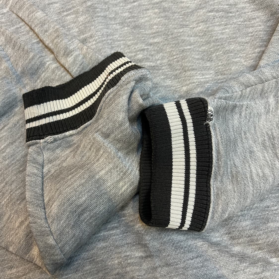 Asics Vintage 아식스 빈티지 그레이 후드티 시보리라인 상품이미지4