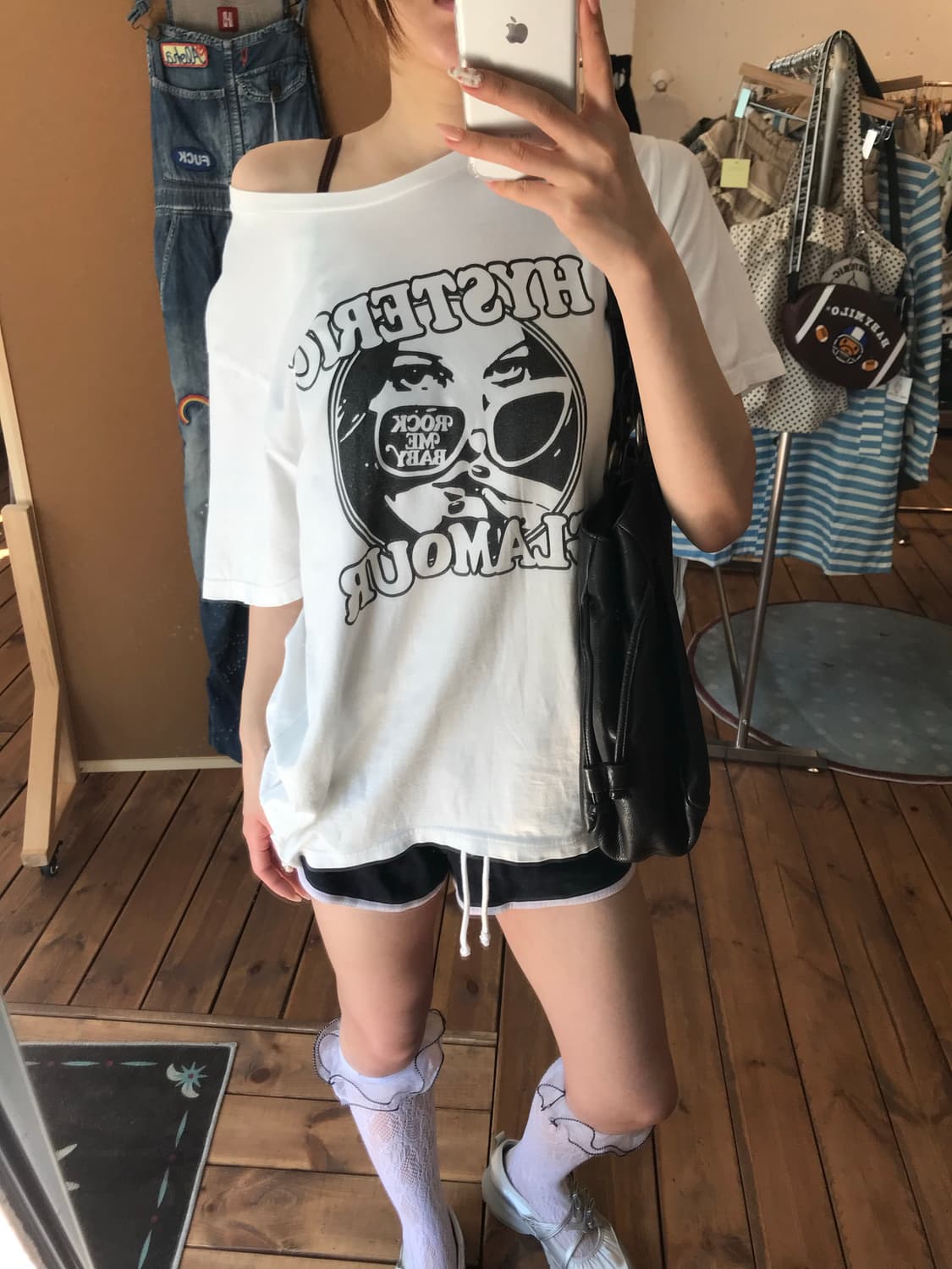 히스테릭글래머 히스걸 반팔티셔츠 상품이미지3