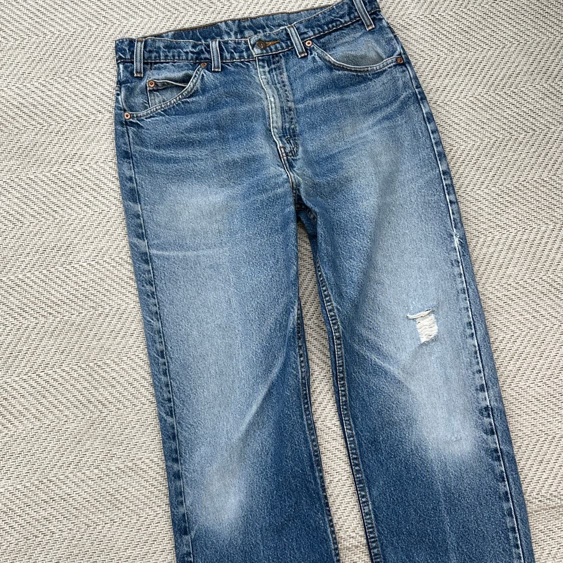 리바이스 오렌지탭 505 데님 팬츠 r2582 상품이미지3