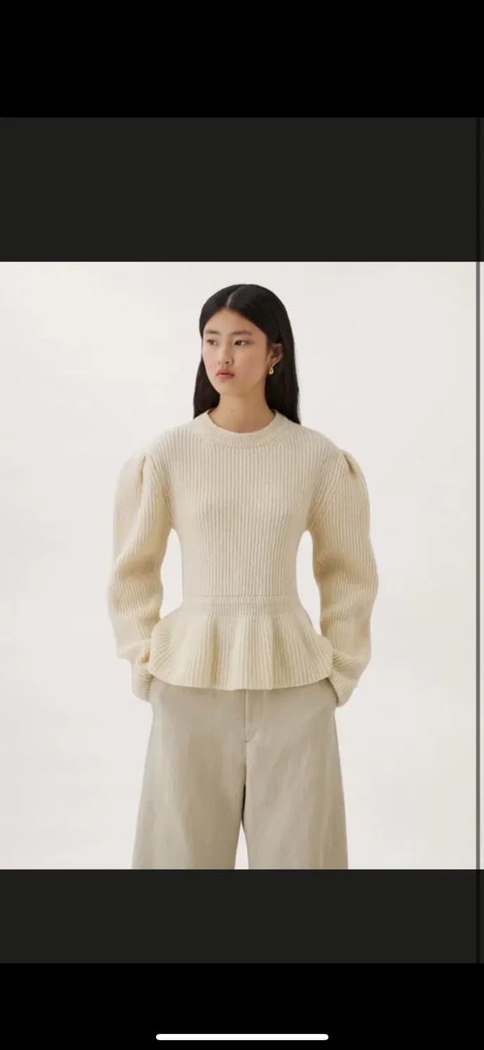 르메르 페플럼 니트  상품이미지1