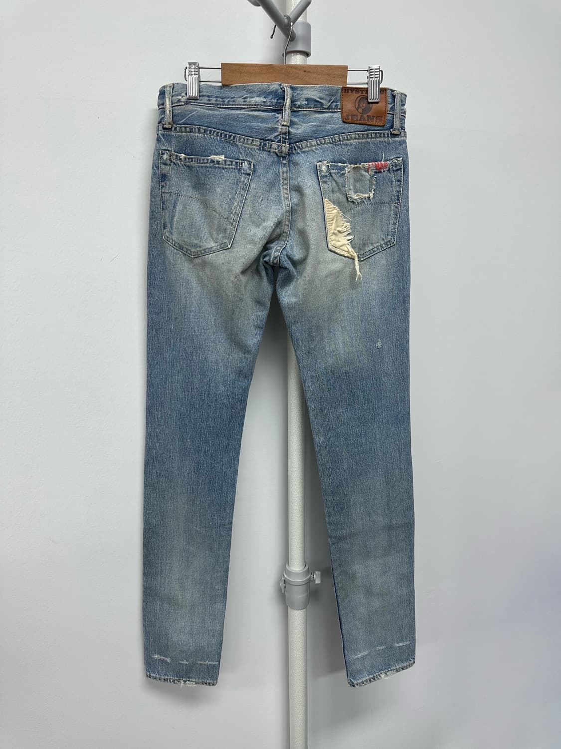 히스테릭글래머 데미지 디자인 데님 팬츠 상품이미지7