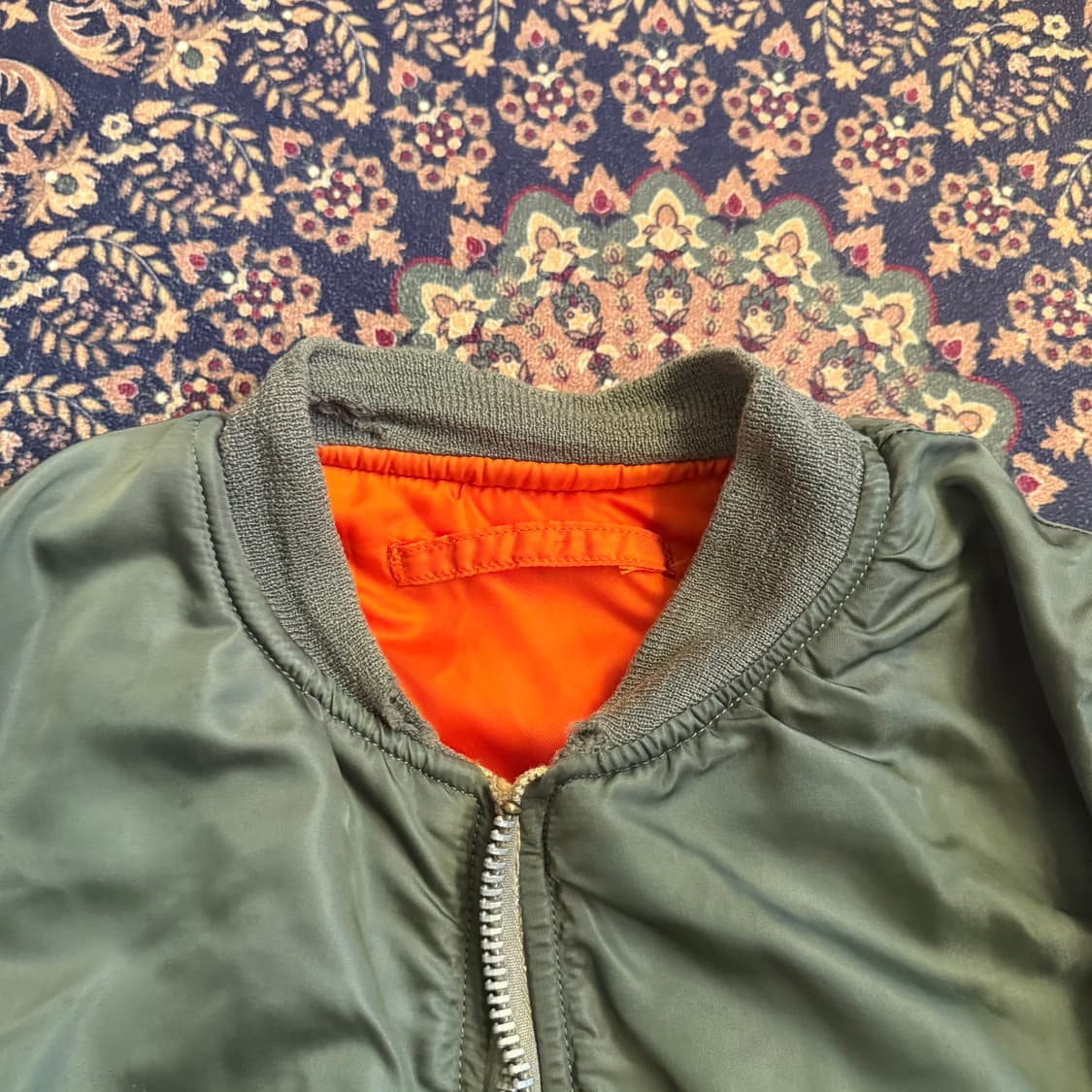 [L] 70s 오리지널 usaf 알파인더스트리 ma-1  상품이미지4