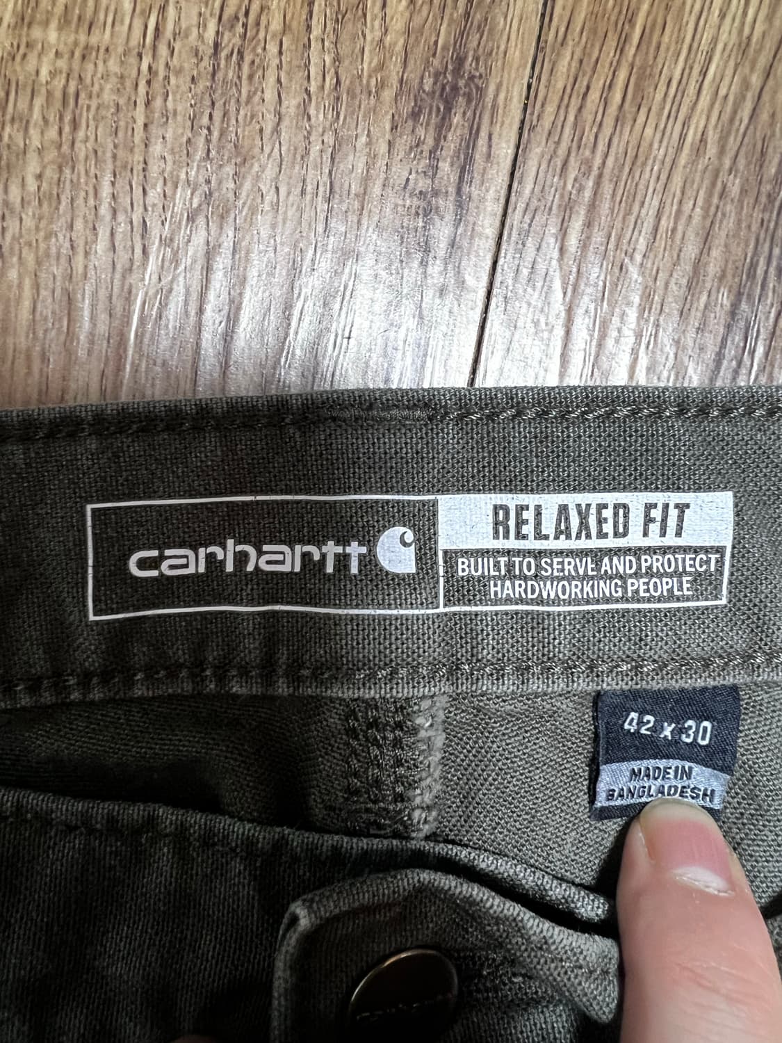 칼하트 싱글니 워크 팬츠  상품이미지3
