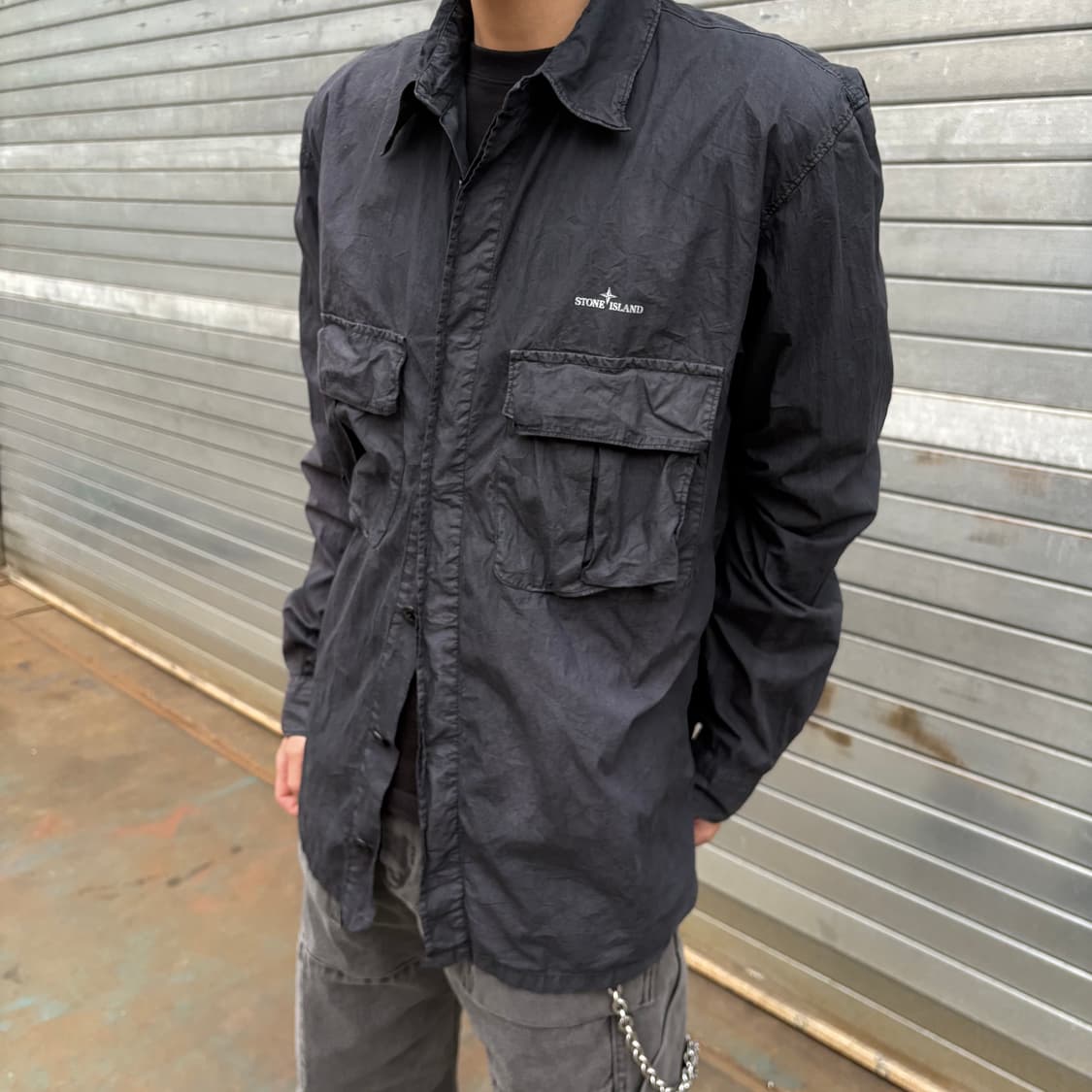 01AW 스톤아일랜드 투포켓 셔츠 상품이미지1
