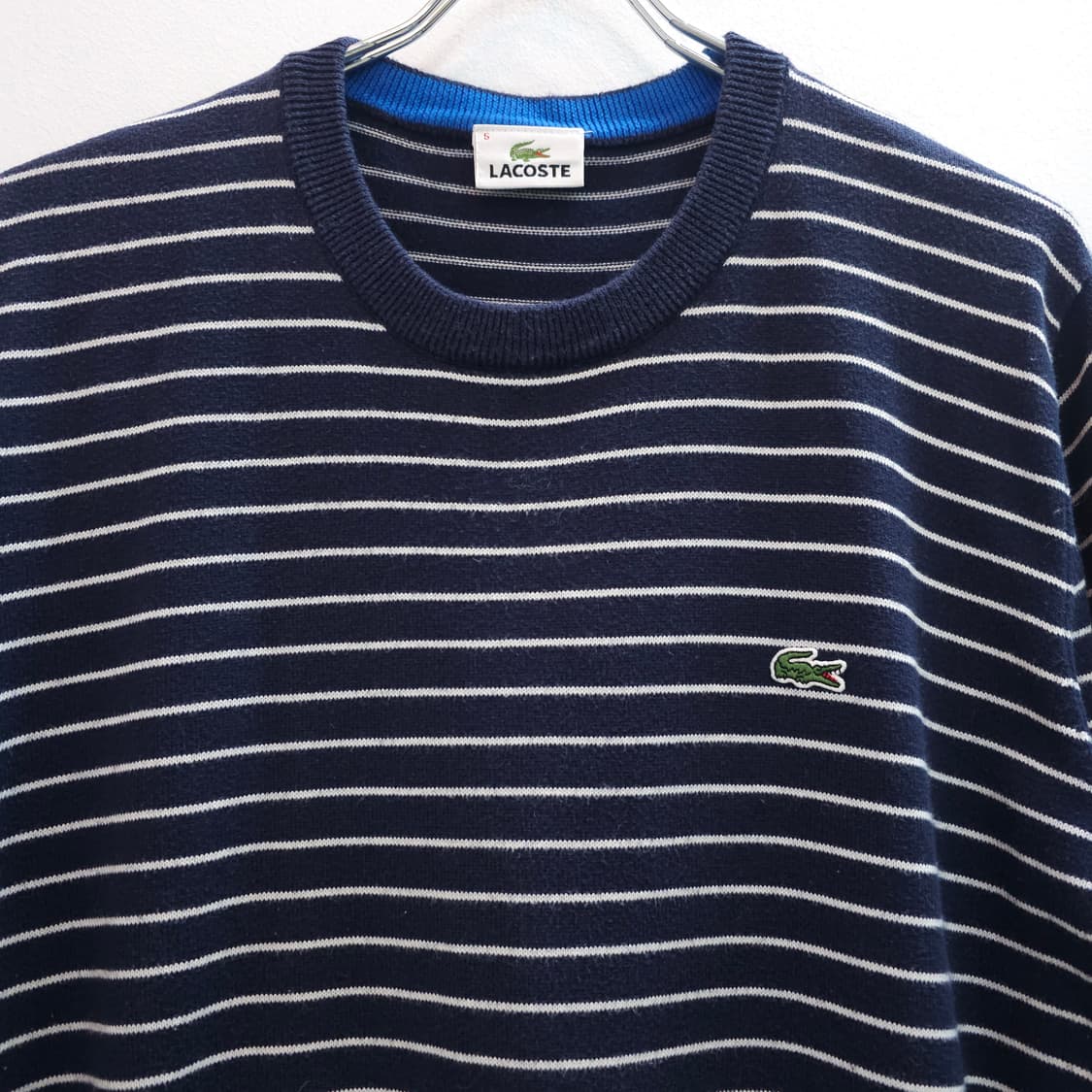 JPN 라코스테 스트라이프 니트 상품이미지2