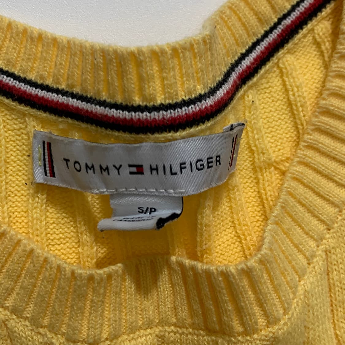 타미힐피거 반팔 니트  상품이미지3