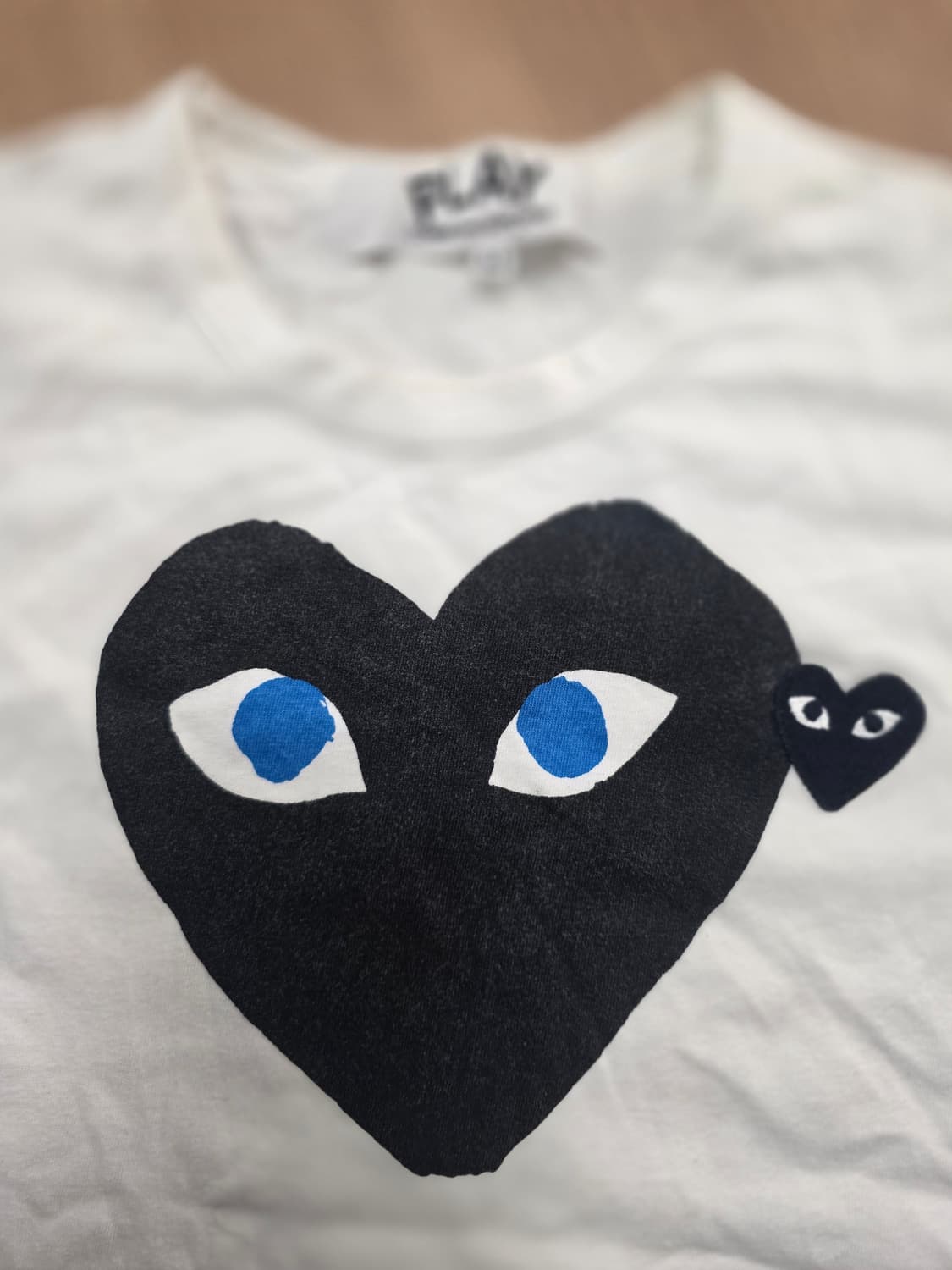 M) 꼼데가르송 블랙와펜 반팔티 상품이미지2