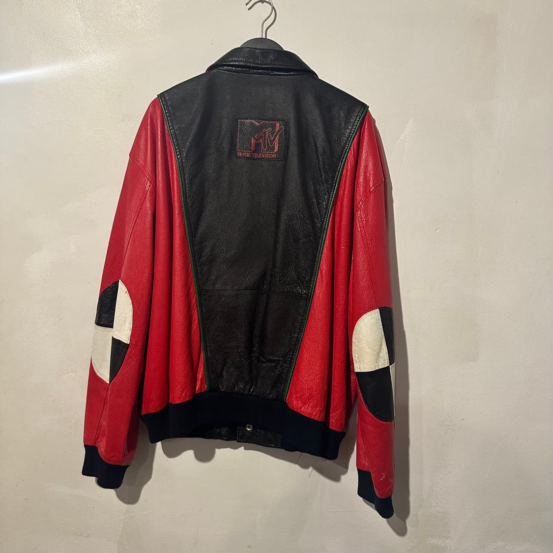 빈티지 90s M-TV 가죽 자켓  상품이미지2