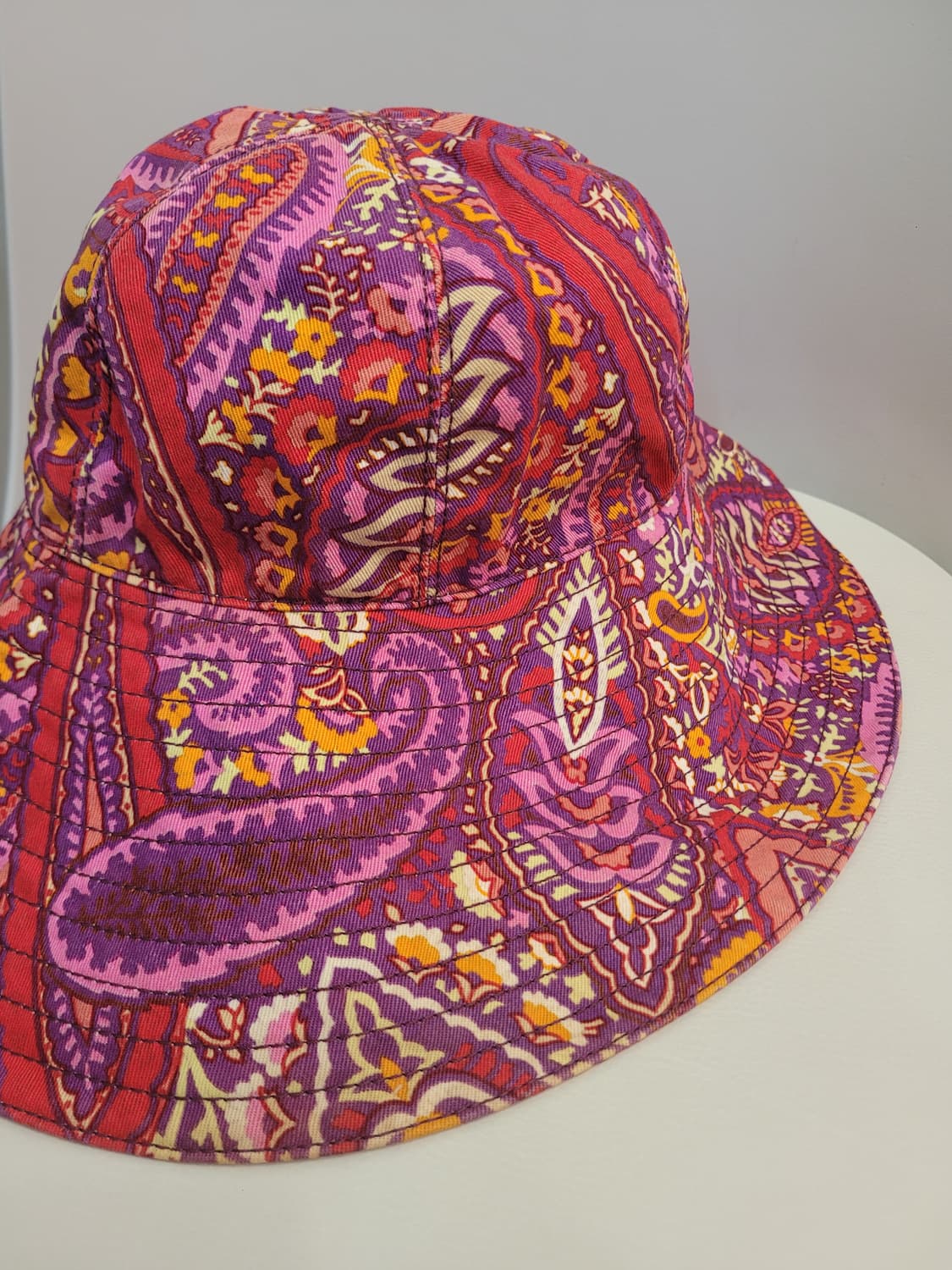 에트로(ETRO) 정품 페이즐리 코튼 버킷햇 벙거지 모자 57사이즈 상품이미지2