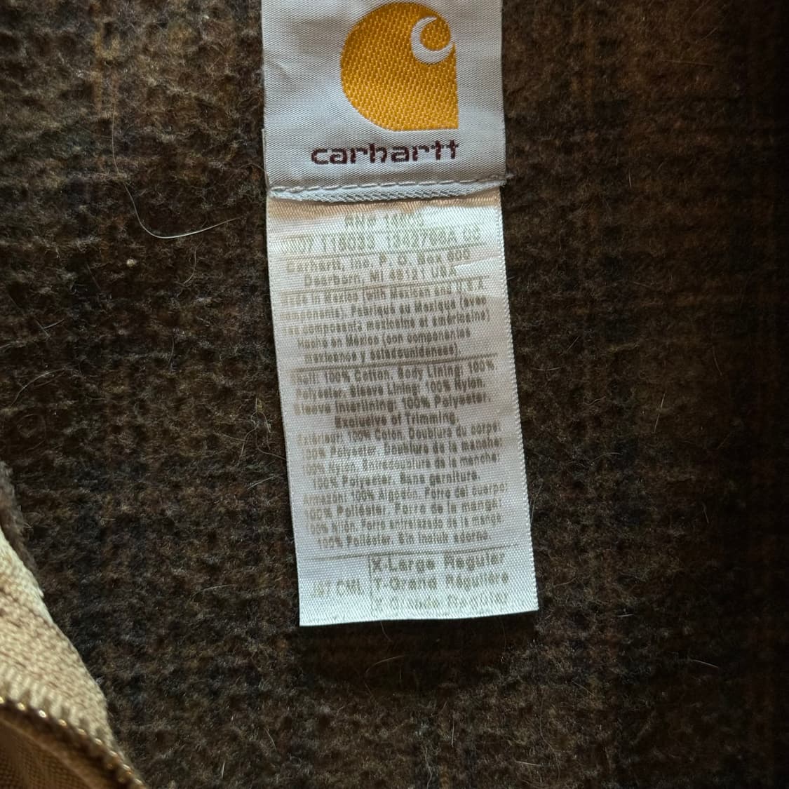 XL) 빈티지 칼하트 디트로이트자켓 J97 팝니다 상품이미지8
