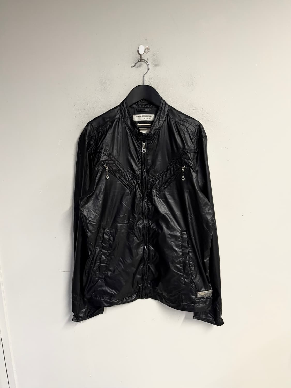 DIESEL nylon moto jacket  상품이미지1