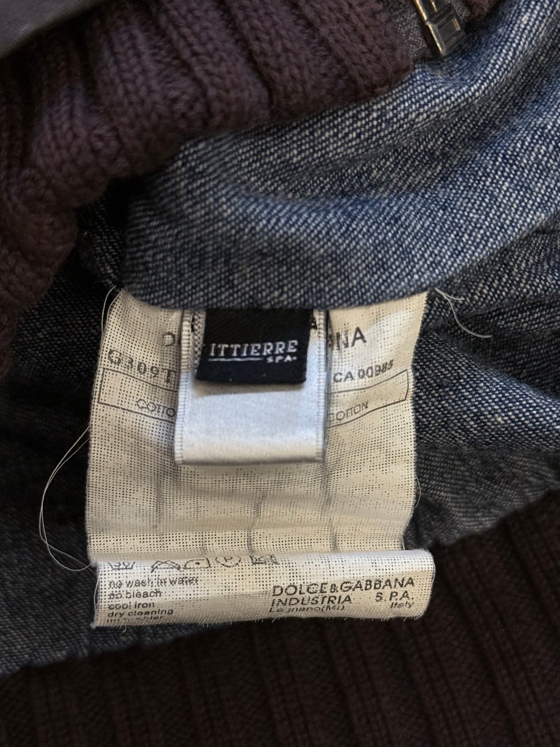 돌체앤가바나 코튼 모토 자켓 상품이미지5