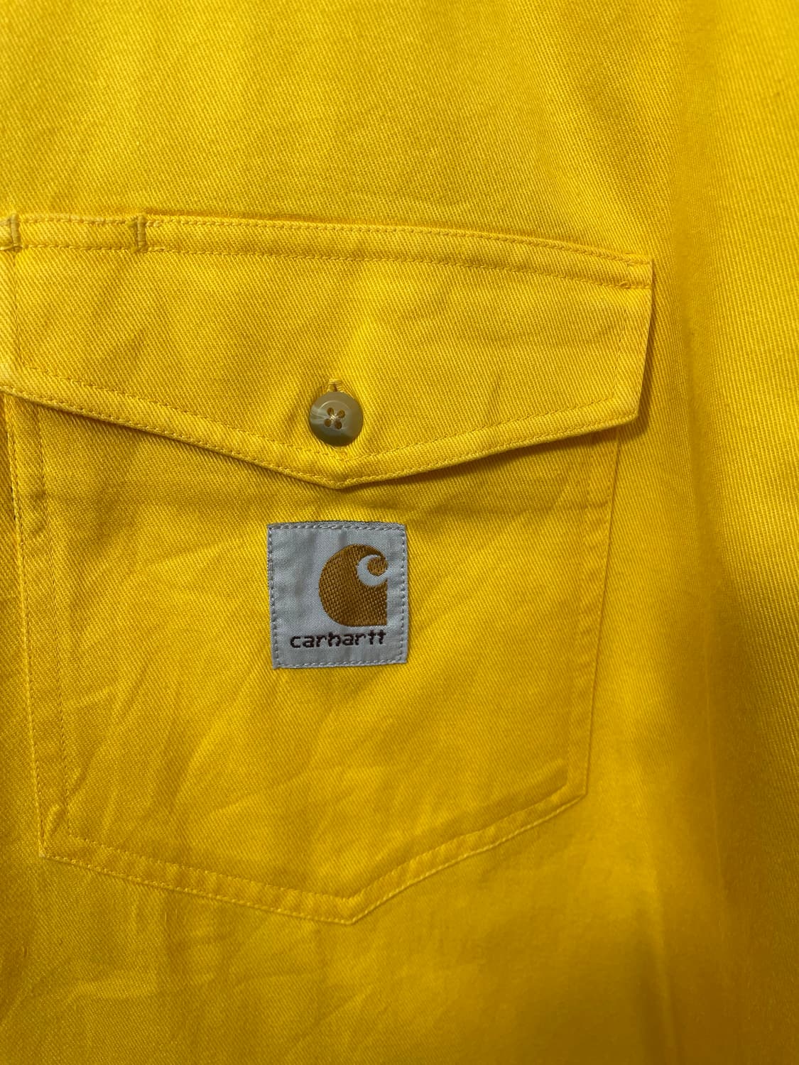 칼하트Carhartt 카라배색 코튼 셔츠 L - S41 상품이미지5