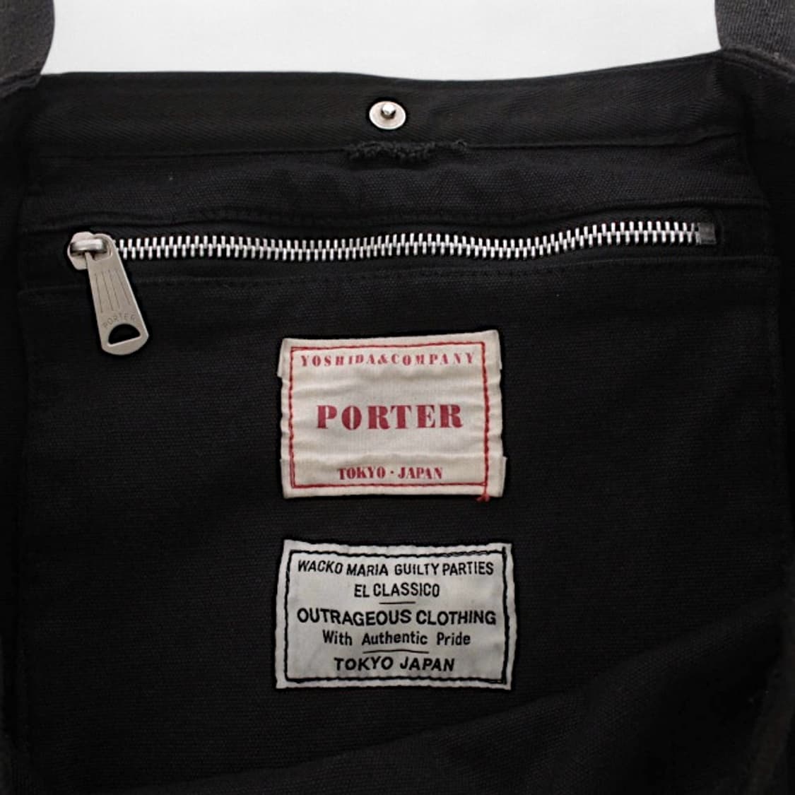 와코 마리아 x 요시다 포터 코튼 토트백 상품이미지6