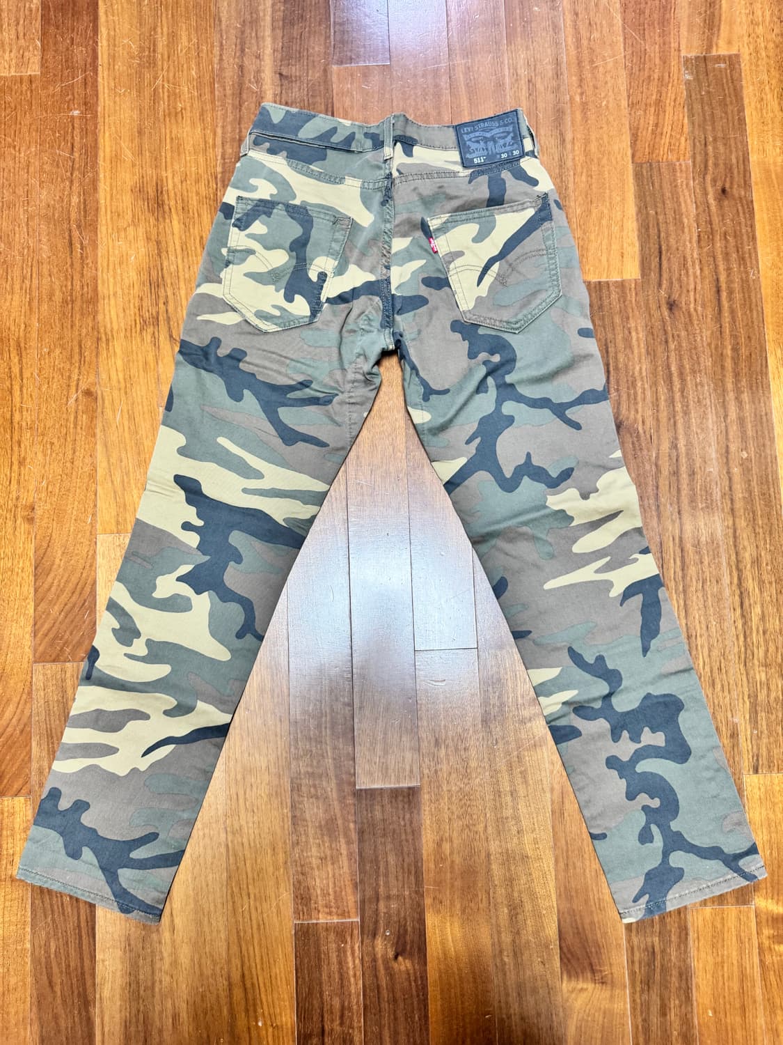 리바이스 511 카모 30x30 새상품 상품이미지2