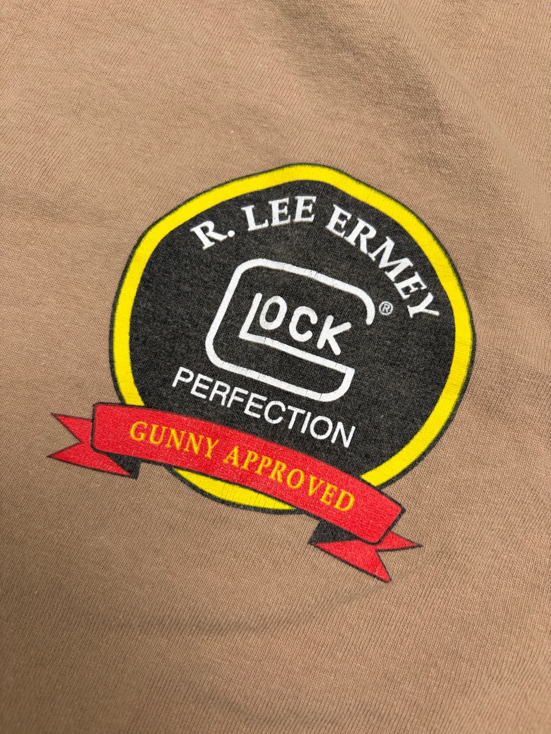 00s Glock Tee (beige) 상품이미지5