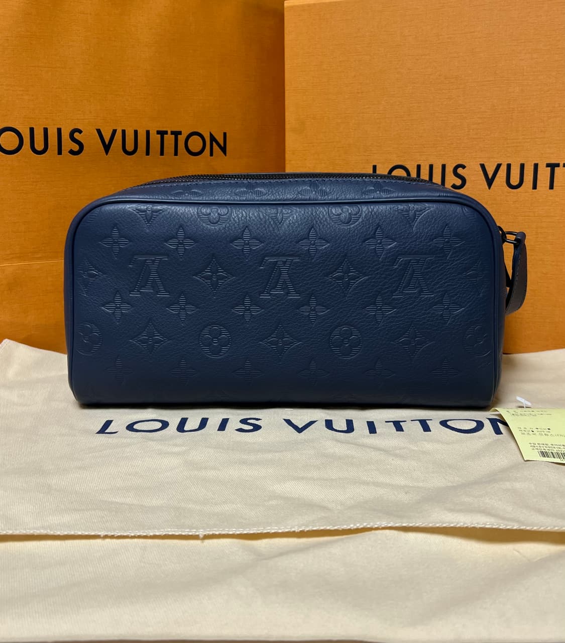 [정품] 루이비통 모노그램 쉐도우 돕키트 네이비 블루 M14843 상품이미지1