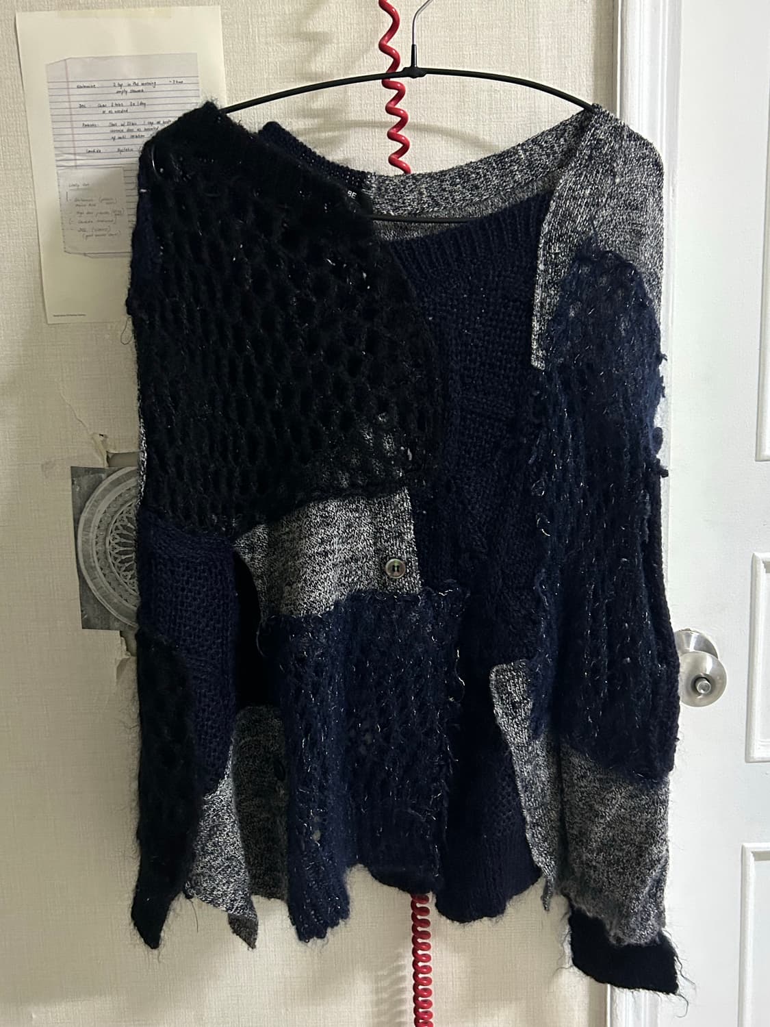 준야 와타나베&꼼데가르송 민소매 니트 상품이미지1