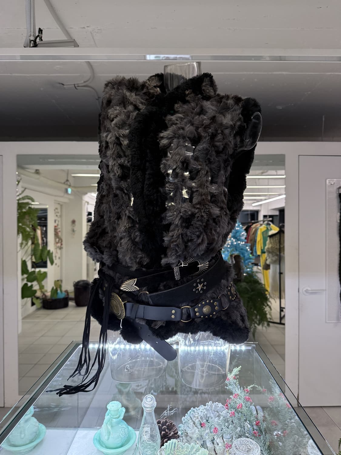 real fur vest 상품이미지2